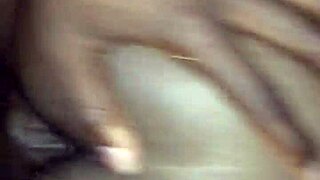 wet chocolate pussy takes throbbing chocolate dick deep inside