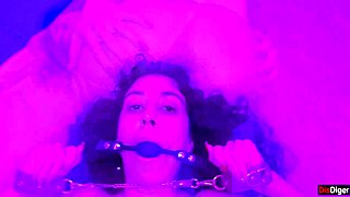 rough anal with her gagged and bound HUGE FACIAL finish