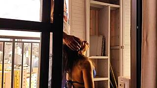 boss calls for cabinet fix but i creampie her tight anal.