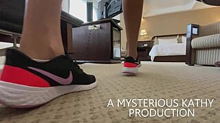 brazilian teen with perfect big ass bent over homemade for creampie doggystyle ride