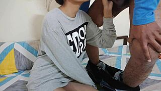 Step Bro's First Time Punishing Horny Stepsis In Hindi Dirty Talk!