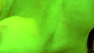 Kylee Nash's fake tits tempt bodybuilder in steamy talk