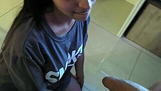 she begged for creampie then swallowed every drop more.