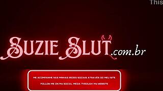 Blonde Brazilian milf Suzie slut rides Cruz Fox's cock in bedroom