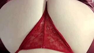 phone captures blonde's juicy ass worship and blowjob