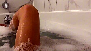 Petite Teen Moans Loud In Tight Shower Orgasm!