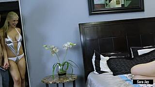 Can You Handle Two Nymphos Like Sara Jay's Big Assets?