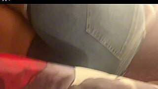 Teen sneaks bathroom pee then rips loud farts closeup