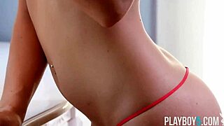 Curvy Asian Milf Kelsi Shay Strips and Shows Huge Ass Off