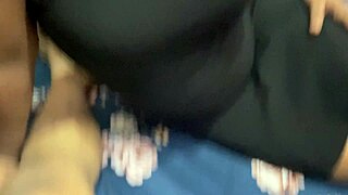 called boss's exotic sister home, fingered her till squirting sex 🔥😍