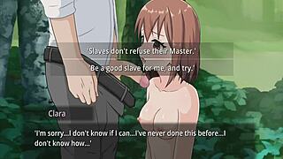 tiny 18+ teen gags hard on first deepthroat choking