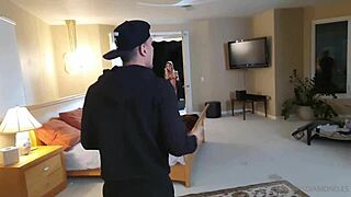 Blonde Babe Marika Milani Takes Huge Cock Deep In Mansion Night Fuck Fest