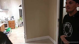 Blonde Babe Marika Milani Takes Huge Cock Deep In Mansion Night Fuck Fest