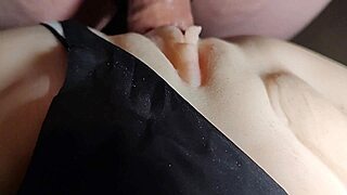 wanna pull her panties aside and fuck that tight doll pussy double?