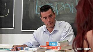 Student sneaks threesome with professor for A grade