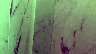 stepdad gets rock hard spying curvy colombian stepdaughter showering bbw style