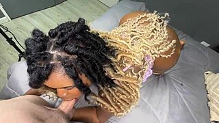sexy ebony babe craves that deep creampie fill so bad