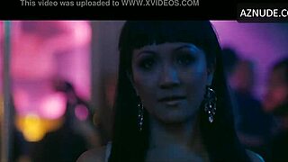 Jennifer Lopez strips sexy in stockings at night club hustlers