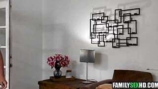 stepmom blindfolded and pounded hard by young stepson in taboo frenzy