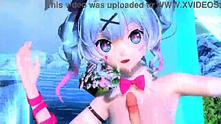 Hatsune Miku Nude Rabbit Costume Toy Play