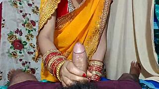 Bahuu sneaks into sasur bedroom for dirty hindi talk