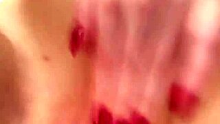 horny iranian stepmom 😩 fingers her big natural tits alone at home 🔥