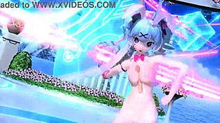 Hatsune Miku Nude Rabbit Costume Toy Play