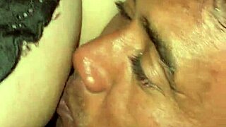 brunette homemade deepthroats big natural tits out