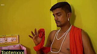 raja babu fucks his sexy maid hard in chamber dirty talk