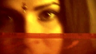 Rick's Indian brunette love struts solo for you.