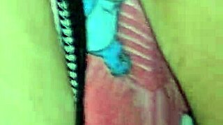 Innocent stepdaughter pussy rub slips onto my bare cock inside
