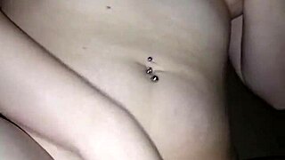 real amateur chubby wife masturbates her shaved wet pussy while moaning horny