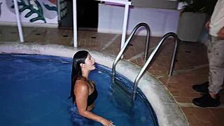 i fuck friend's curvy latina girlfriend rough and feed him cum