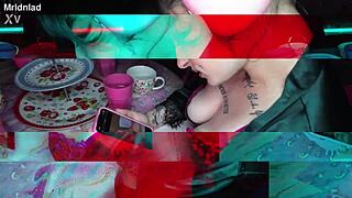 yo check this real fuck in a british cafe with her big clit n wet pussy drippin everywhere