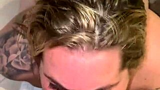 wanna cum deep in this hot latina jacuzzi blowjob with blonde friend?