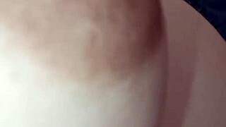 i zoom in close on my hard nipple playing piano