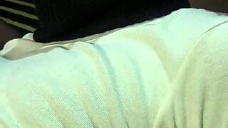 bbc COCK gets BBC HANDJOB from milf all sloppy and shaved