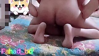 Desi puffy pussy craves rough monster cock pounding