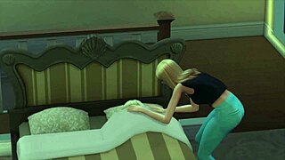 SIM GROUP FUCKS WIFE IN 4SOME ORGY!