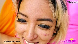 What if this gorgeous Asian model's sexy body hides family massage secrets?