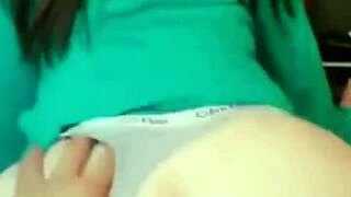 stepmother sways her huge tits riding cock wildly