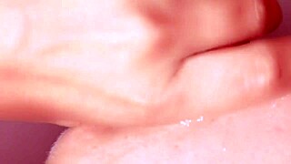 Step Brother Returns for Amateur Step Sister's Close-Up Cumshot Facial