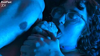 My dirty nylons' smell will make you worship these feet now