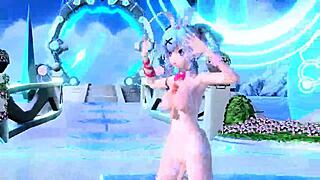 Hatsune Miku Nude Rabbit Costume Toy Play