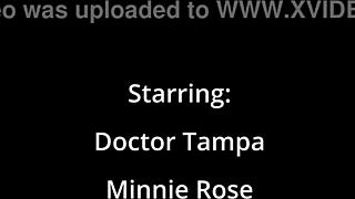 Minnie Rose's backstage cock suck leads to explosive pussy cum blast