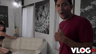 Krissy Lynn seduces blows rides massive cock