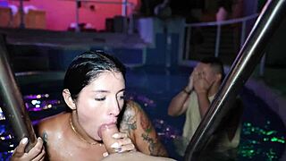 i fuck friend's curvy latina girlfriend rough and feed him cum
