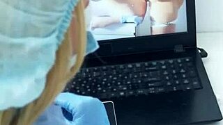 Hey, watch this doc massage his prostate deep!