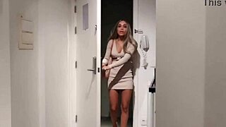 skinny brazilian slut arrives home craving anal ride ends with cum on juicy ass