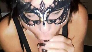 Lexus sucks monster cock on command! 💦🍆😈